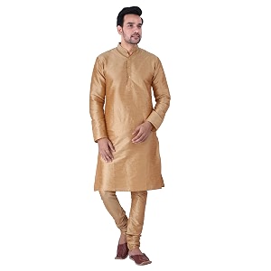 Sadree Mens Silk Blend Kurta Pyjama Set