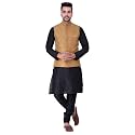 Sadree Silk Men39s Kurta Pajama Waistcoat or