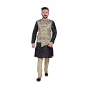 Sadree Silk Men39s Kurta Pajama Waistcoat or