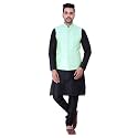 Sadree Silk Men39s Kurta Pajama Waistcoat or