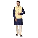 Sadree Silk Men39s Kurta Pajama Waistcoat or