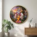 SAF Lord Krishna with Cow Wall Art