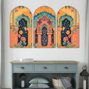 saf Moroccan Arch Wall Painting for Living Room, Bedroom, Hotels