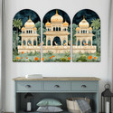 saf Royal Palace Arch Wall Art Panel Set