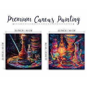saf paintings wooden framed canvas painting set of 2 modern art canvas wall art painting for home dcor officefor bedromliving room home wall and office interior cr-184