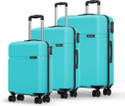 Safari Magnum Fury Set of 3 (Small 55cm | Medium 65cm | Large 75cm) 4W Cabin & Check-in Set 8 Wheels - 30 Inches