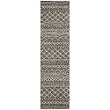 SAFAVIEH Arizona Shag Runner Rug 2'3"x14', Soft Plush Brown &amp; Ivory ASG741B