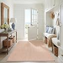 SAFAVIEH Courtyard Collection 4' x 5'7" Natural/Cream CY8521 Indoor/ Outside Waterproof Easy cleansingPatio Backyard Mudroom Accent Mat