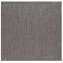 SAFAVIEH Courtyard Outdoor Square Rug 7'10", Black &amp; Beige CY8521-36621