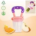 Safe-O-Kid Combo BPA-Free Baby Fruit/Food Feeder – Safe, Non-Toxic Silicone Feeder for Fresh Fruits, Vegetables, Ideal for Babies and Toddlers, Assorted