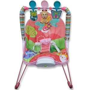 safe-o-kid sweet swing baby rocker cum bouncer with 1 year warranty multi-position reclining rocker with calming music vibrations safety harness and musical toy- blue