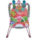 Safe-O-Kid® Sweet Swing Baby Rocker Cum Bouncer with 1 Year Warranty Multi-Position Reclining Rocker with Calming Music, Vibrations, Safety Harness and Musical Toy- Blue