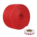 Safe-O-Kid- Pack of - 1 Unique High Density- Prevents from Head Injury Multi-Functional 2 Meter Edge Guard - Red