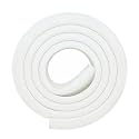 Safe-O-Kid® Baby Safety 2 Meter (6.5 feet) Edge Guard with 3 M Tape, Edge and Corner Protectors, BPA Free, Non-Toxic, Impact Cushion for Tables, Desks, and Furniture (White)