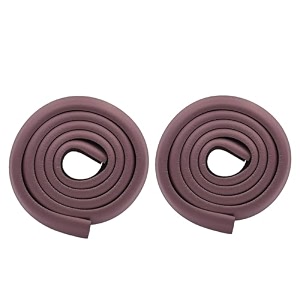 safe-o-kid baby safety 5 meter 164 feet edge guard with 3 m tape edge and corner protectors bpa free non-toxic impact cushion for tables desks and furniture - brown