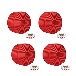 safe-o-kid- pack of - 4 unique high density- prevents from head injury multi-functional 2 meter edge guard 