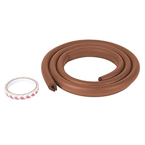 safe-o-kid - unique high density 2 mtr long u - shaped 4 edge guard strips - brown