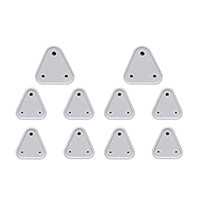 safe-o-kid baby safety socket covers set of 10 8 standard amp 2 power plug covers for baby proofing electrical outlets  child proof electric socket protector amp dummy plug guards for kids - white