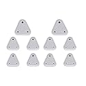 Safe-O-Kid Baby Safety Socket Covers (Set of 10) 8 Standard & 2 Power Plug Covers for Baby Proofing Electrical Outlets | Child Proof Electric Socket Protector & Dummy Plug Guards for Kids - White
