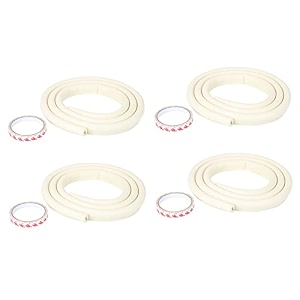 safe-o-kid - unique high density 2 mtr long u - shaped 4 edge guard strips - cream