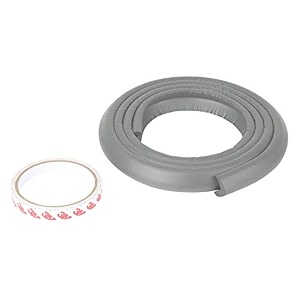 safe-o-kid- unique high density l-shaped 2 mtr long 1 edge guard strip- grey