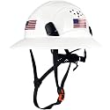 SAFEBUILDER ANSI Type II Full Brim Hard Hats Work Safety Helmet Vented