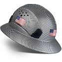 SAFEBUILDER Full Brim Hard Hats Construction Hardhats Safety Helmet Vented Adjustable Lightweight Sunshade Work Caps Industrial Head Protection ANSI Approved