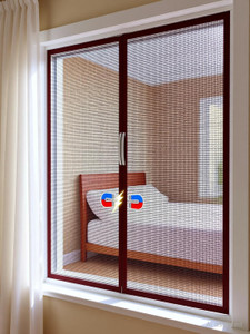 SafeMyles Premium Magnetic Window Mosquito Net Window