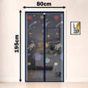 SafeMyles Self-Closing Magnetic Astro Design Door Mosquito