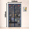 SafeMyles Self-Closing Magnetic Astro Design Door Mosquito