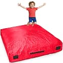 SaferBounce Crash Pad for Kids Sensory | Big 5Ft x 5Ft Or 3Ft x 4Ft | Autism Sensory Crash Mat for Jumping &amp; Play | Crashpad | Soft Foam Landing Pad for Kids | Giant Pillow Mat | Climbing &amp; Gymnastics