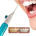 Water Flosser For Teeth Air technology Cord less Speed Dental Care Tooth Pick SAFERSKY Power Flosser Dental Cleaning Whitening Teeth Kit Mouth Power Floss Air Powered Dental Water Jet Floss (Flossing)