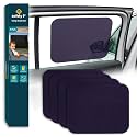Safety 1st Cling Car Window Shades, 4 Pieces, Black Tint