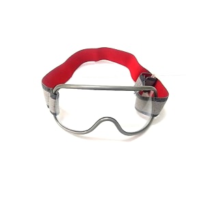 safety clear anti fog eye protection goggles with rubber strap for chemistry lab splash proof construction driving bike riding woodworking pack of 1white frame white frame