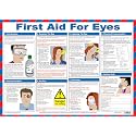 Safety First Aid Group A602T First Aid for Eyes Poster, 59 x 42 cm