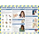 Safety First Aid Group Food Allergies and Anaphylactic Shock Poster A2 Laminated