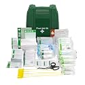 Safety First Aid Workplace First Aid Kit British Standard (Medium 25-100 Persons) Wall Mountable with Inspection Tags and Extra Plasters