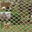 Safety Hemp Rope Net Kids Climbing Safety Net Children Rope Neting Balcony Stairs Fence Railing Garden Playground Protection Heavy Duty Indoor Outdoor Decor 10mm/10cm 3.3x16.4ft(1x5m)