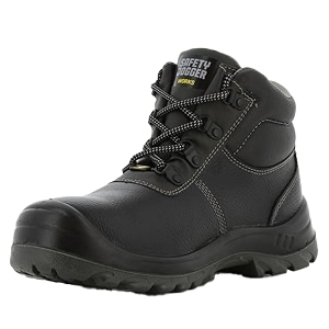 safety jogger bestboy mens steel toe safety boots s3 black