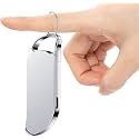 SAFETYNET 32GB Keychain Voice Recorder, Mini Audio with Playback Earphone, Small 24 Hours Recording Time Voice Activated