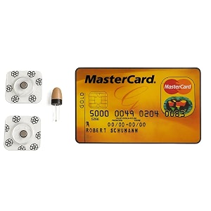 safetynet gsm atm card with earpiece basic bluetooth earpiece wireless invisible with free 2 cell for indoor outdoor usage