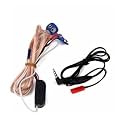 SAFETYNET Mini Hidden Earphone Wireless Earpiece Headset Microphone Detection (Clear) Indoor &amp; Outdoor Device (Neckloop)