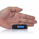 SAFETYNET Digital Voice Recorder with 32 GB Supportable Micro SD/TF Card Slot | USB Flash Drive Audio Recorder