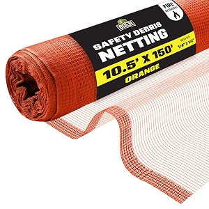 Safety Netting 10x150 1 4 inch Orange