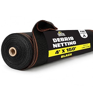 Safety Netting 4x150 1 16 inch Black