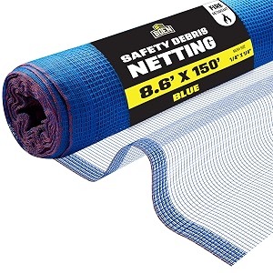 Safety Netting 8.6x150 1 4 inch Blue