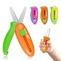 Safety Scissors for Kids, 3Pcs Retractable Toddler Scissors for Preschool