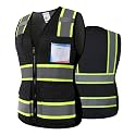 Safety Vest for Men Women Reflective Construction Vest Hi Vis ANSI Standard