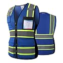 Safety Vest for Men Women Reflective Construction Vest Hi Vis ANSI Standard