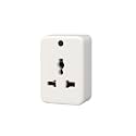 SAFETYNET WiFi 3-Pin Plug Camera with 32GB Built-in Memory | 1080p HD Video & Audio Recorder | Loop Recording | Mobile App View on Phone & PC | AC Powered Plug Device for Room, Desk & Indoor Use